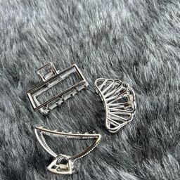 CHANDERKASH Set of 3 Assorted Claw Clip-3