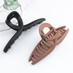 FIMBUL Women Black & Brown Set of 4 Claw Clip-7