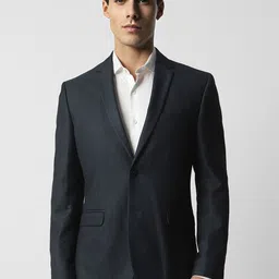 Van Heusen Checked Slim Fit Single Breasted Formal Blazer-image-94