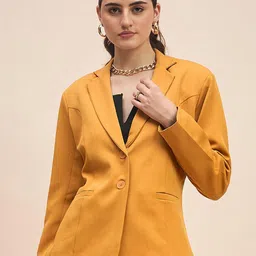 BRINNS Single-Breasted Casual Blazer-image-65