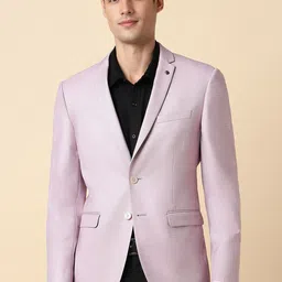 Allen Solly Men Slim-Fit Single Breasted Blazer-image-71