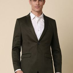 Allen Solly Ultra Slim-Fit Single Breasted Formal Blazer-image-37