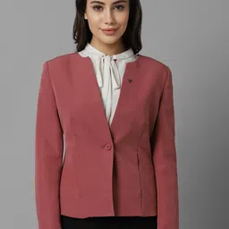 Allen Solly Woman Regular Fit Single Breasted Formal Blazer-57