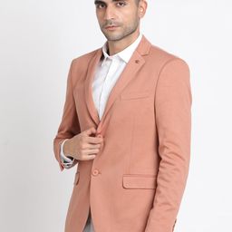 Turtle Self Designed Notched Lapel Single Breasted Blazer image 4