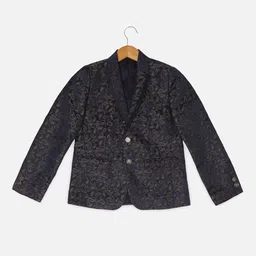Allen Solly Junior Boys Ethnic Motifs Printed Party Blazer-image-17