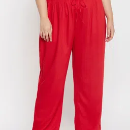 VINAAN Plus Size Wide Leg Palazzo-image-28