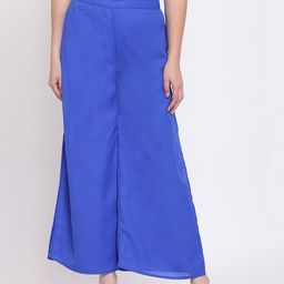 RIVI Women Wide Leg Palazzos-image-85