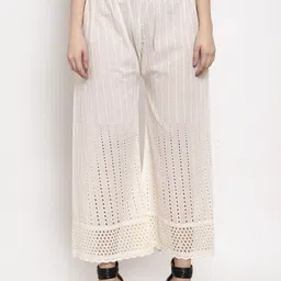 Miaz Lifestyle Women Striped Flared Palazzos-image-47