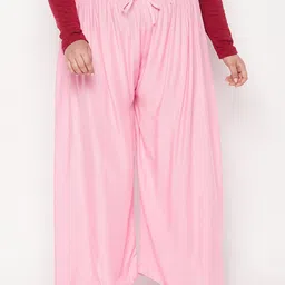 CLORA CREATION PLUS Women Plus Size Straight Palazzos-picture-26