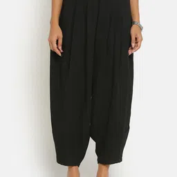 OFFICE & YOU Women Flared Knitted Palazzos-image-21