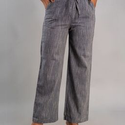 MAUKA Women Navy Blue Palazzos-image-27