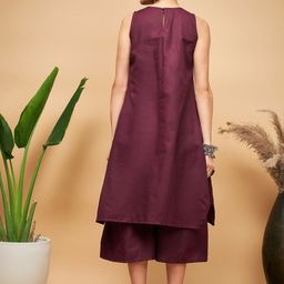 InWeave Regular A-Line Kurta With Palazzos image 5