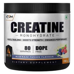 AS-IT-IS Nutrition ATOM Creatine Monohydrate,  Blue Razz Fusion  0.55 lb -image-48