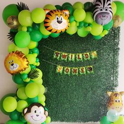 Special You 61-Pcs Green Foil Balloons Birthday Decors-image-51