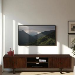 woodsworth from pepperfry Almere Mango Wood TV Console in Tubbaq Finish for TVs up to 70"-picture-46