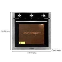 FABER FBIO 6F 80L Built-in Microwave Oven with 6 Autocook Menus (Black) image 2