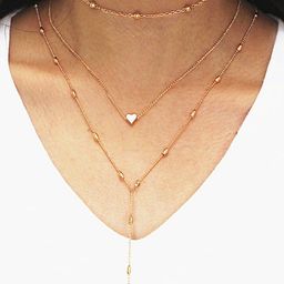 OOMPH Gold-Toned Layered Necklace-image-73