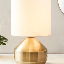 Home Centre White Metal Table Lamp-image-80