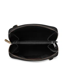 DailyObjects Leather Oversized Structured Sling Bag with Zip Wallet image 4