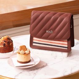 ZOUK Women Stripes Structured Basic Sling Bag-image-27