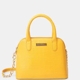 Mast & Harbour Textured PU Structured Handheld Bag-17