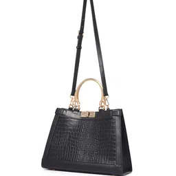 Forever New Textured Structured Handheld Bag image 2
