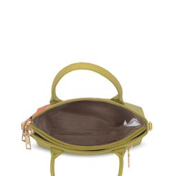 Baggit Colourblocked PU Swagger Handheld Bag image 4