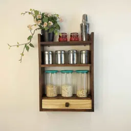 symplify Elise Wooden Kitchen Storage Rack-picture-29