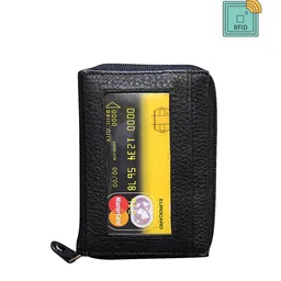 Style Shoes Leather Stylish Credit Card Holder-image-6