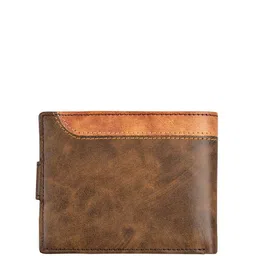 LOREM Men Textured Two Fold Wallet with SIM Card Holder Wallets image 3
