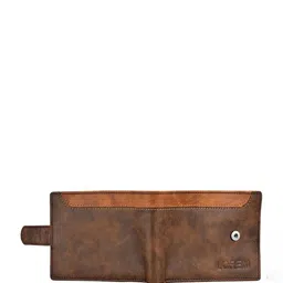 LOREM Men Textured Two Fold Wallet with SIM Card Holder Wallets image 5