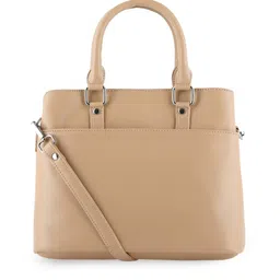 Toteteca Pink PU Structured Handheld Bag-8