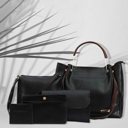 Bagsy Malone PU Oversized Structured Shoulder Bag-98