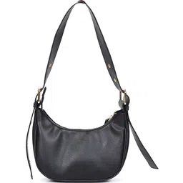 White Lily PU Structured Shoulder Bag image 4