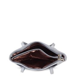 Mochi Grey PU Structured Shoulder Bag image 5