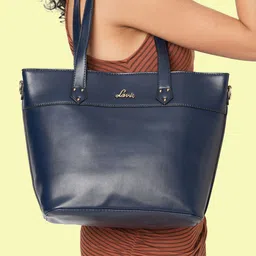 Lavie Senufo Navy Blue Medium Shoulder Bag-26