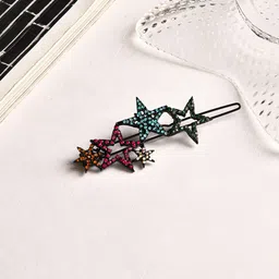 Accessorize Embellished Barrette Clip-50