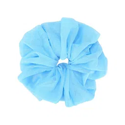 Arendelle Women Blue Solid Organza Ponytail Holders-picture-29