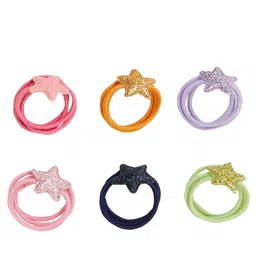 Accessorize Girls Set Of 18 Embellished Ponytail Holders-image-69