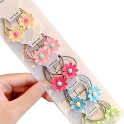 LYTIX Girls Pack Of 10 Ponytail Holders-3
