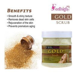 FEELHIGH Set Of 2 Ice Roller-10ml With Gold Scrub-500ml image 4