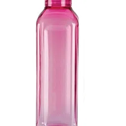 Kuber Industries Pink Set of 5 Plastic Solid Water Bottle image 2