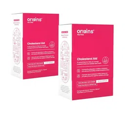 Origins Nutra Set Of 2 Cholesterol Aid Capsules - 28 Capsules-55