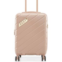 DKNY BIAS Brown Color ABS Material Hard 20" Cabin Size Trolley-picture-22
