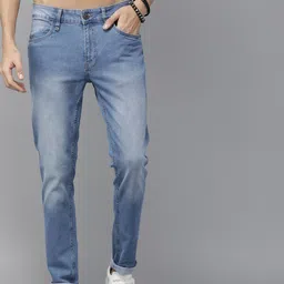Roadster Men Blue Slim Fit Mid-Rise Clean Look Stretchable Jeans-image-26