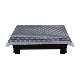 CASA-NEST Grey Plastic 4-Seater Waterproof Rectangular Table Cover-17