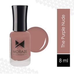 Moraze Women Nude Your Own Rainbow Nail Polish - Nude Purple-image-5