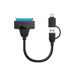 SATA3.0 to, USB3.0/Type-c Two-inone, External Hard Disk, Data Cable-20CM image 2