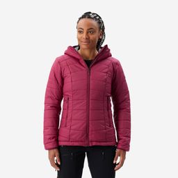 Women Warm Puffer Jacket with hood for mountain trekking- MT100 - 5°C - Purple-image-56