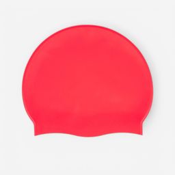 Silicone Swim Cap Secure Fit & Comfortable Red-image-86